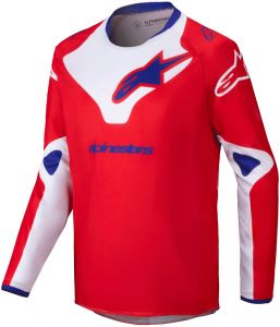 dres RACER VEIL, ALPINESTARS, detský (červená/biela) 2025