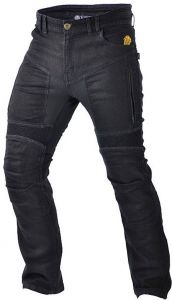 Kevlarové džínsy na motorku Trilobite Parado 661 čierne (predĺžené)