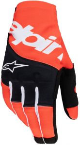 Rukavice TECHSTAR, ALPINESTARS (čierna/oranžová) 2025
