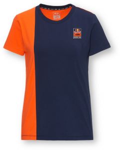 tričko APEX , KTM RED BULL dámske (modrá,oranžová)