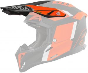 šilt pre prilbu AVIATOR 3, AIROH (Glory - oranžový matný)