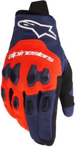 rukavice PRO-DURA, ALPINESTARS (modrá/oranžová/biela) 2025