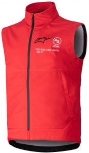 vesta TECHSTAR SOFTSHELL, ALPINESTARS, detská (červená)