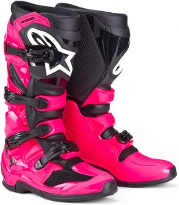 Topánky TECH 7, ALPINESTARS (rúžová/čierna) 2025