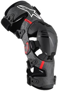 kolenné ortézy SUPERTECH RK-10 PLASMA, ALPINESTARS (čierna/červená) 2025