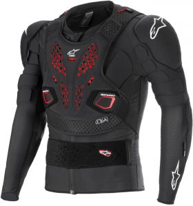 chránič tela BIONIC PRE 3 PLASMA, ALPINESTARS (čierna/červená/biela) 2025