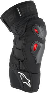 chrániče kolien BIONIC PRO PLASMA, ALPINESTARS (čierna/červená/biela) 2025