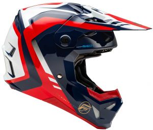 Prilba FORMULA CP, FLY RACING - USA (červená/biela/modrá)