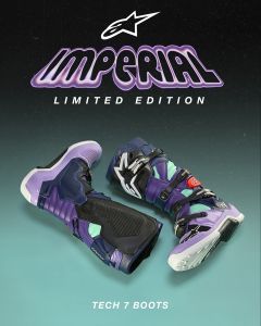 Topánky TECH 7 limitovaná edícia IMPERIAL, ALPINESTARS (modrá) 2024