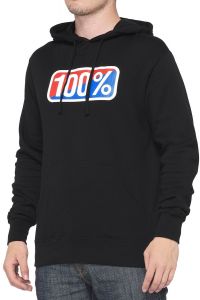 mikina CLASSIC, 100% - USA (čierna)