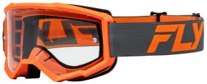 okuliare FOCUS, FLY RACING (čierna/oranžová)