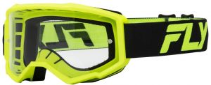 okuliare FOCUS, FLY RACING (čierna/hi-vis)