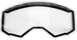 plexi dvojité FOCUS, FLY RACING (číre)