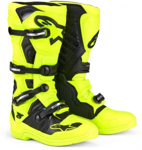 Topánky TECH 5, ALPINESTARS (žltá fluo/čierna) 2025