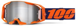 ARMATIC 100 % okuliare Neon Orange, strieborné zrkadlové plexi