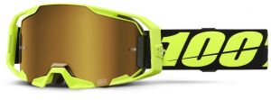 ARMATIC 100% okuliare Neon Yellow, zlaté true plexi