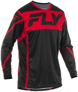 Dres LITE, FLY RACING - USA 2025 (čierna/červená)
