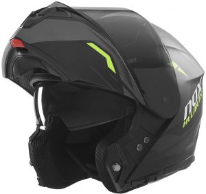 Prilba N968 Ultra, NOX (čierna matná,žltá fluo) 2025
