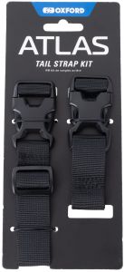 batožinové popruhy Atlas advanced tail straps kit, OXFORD (čierna)