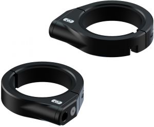 adaptéry pre uchytenie smeroviek na rúrky predné vidlica, OXFORD (čierne)