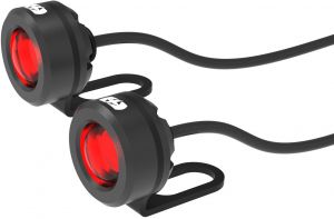 prídavné svetlá Run light zadné, OXFORD (čierna, pár)