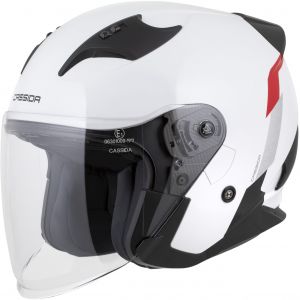 prilba Reflex 2.0 Safety, CASSIDA (biela/červená/šedá/strieborná reflexná) 2026