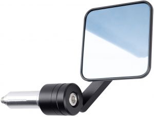 spätné zrkadlo univerzálne do koncov riadidiel Square 360, OXFORD (čierna)