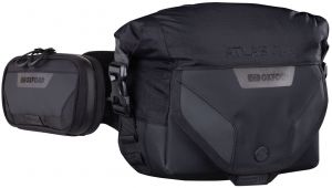 ľadvinka ATLAS W-3 s prídavným vreckom ATLAS, OXFORD (čierna)