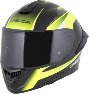 prilba Integral GTS 2.1 Mega CASSIDA (čierna/žltá fluo/biela)