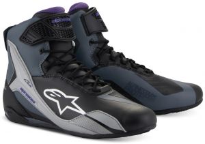 topánky STELLA FASTER-4, ALPINESTARS, dámske (čierna/sivá/fialová)
