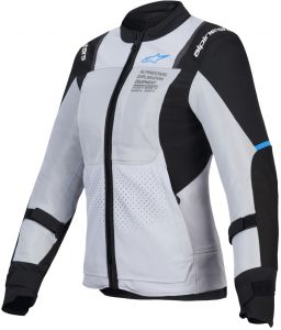 Bunda STELLA ST-2 AIR, ALPINESTARS, dámska (svetlo sivá/čierna) 2025