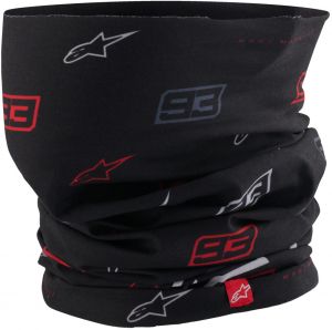 nákrčník MM93 kolekcia, ALPINESTARS (čierna/šedá/červená) 2026