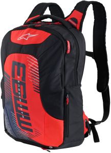 ruksa CITY HUNTER V2 MM93 , ALPINESTARS (červená fluo/modrá/čierna/biela)