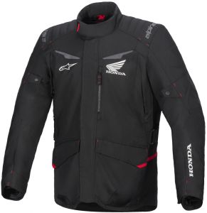 Bunda ST-1 WATERPROOF HONDA kolekcia, ALPINESTARS (čierna/červená) 2025