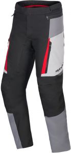nohavice ST-1 WATERPROOF HONDA kolekcia, ALPINESTARS (sivá/tmavo šedá/čierna/čer