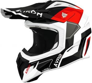 prilba AVIATOR ACE 2 Shield, AIROH (červená lesklá) 2026