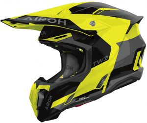 prilba TWIST 3 Fancy, AIROH (žltá fluo lesklá) 2026