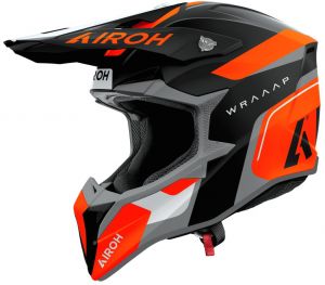 prilba WRAAAP Conquer, AIROH (oranžová matná) 2026