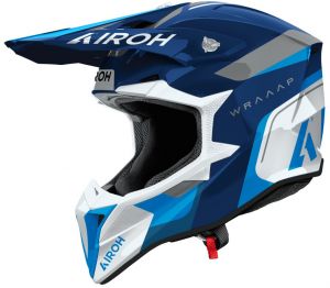 prilba WRAAAP Conquer, AIROH (modrá lesklá) 2026