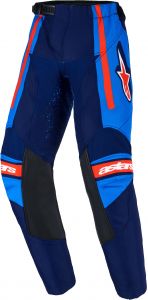 nohavice RACER NOMUR KIDS, ALPINESTARS, detské (tmavo modrá/oranžová/čierna)2026