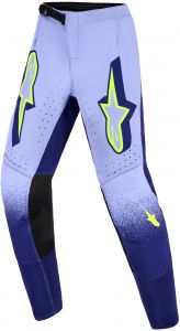 nohavice SUPERTECH SCENZ YOUTH, ALPINESTARS, detské (fialová/žltá fluo) 2026