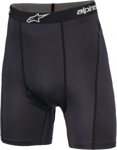 trenírky MX BOXER, ALPINESTARS (čierna/biela) 2026