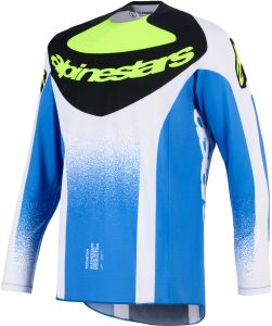 dres TECHSTAR KNIF, ALPINESTARS (modrá/čierna/žltá fluo) 2026