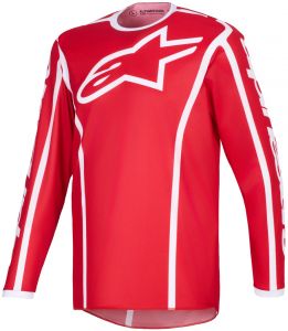 dres FLUID APEX, ALPINESTARS (červená/biela) 2026