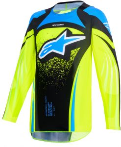 dres TECHSTAR NOMUR YOUTH, ALPINESTARS detské (tmavo modrá/žltá fluo/modrá) 2026