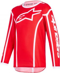 dres FLUID APEX YOUTH, ALPINESTARS, detské (červená/biela) 2026