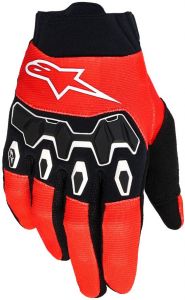 rukavice FULL BORE V2 YOUTH/KIDS, ALPINESTARS detské (červená/čierna/biela) 2026