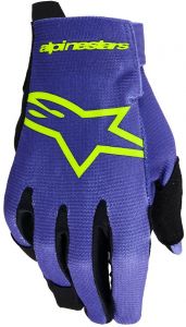rukavice RADAR YOUTH, ALPINESTARS, detské (fialová/žltá fluo) 2026