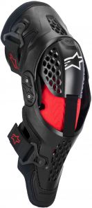 chrániče kolien SX-1 PLASMA, ALPINESTARS (čierna/červená/sivá, 1 pár) 2026