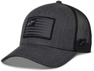 šiltovka FLAG SNAP HAT, ALPINESTARS (sivá/čierna)